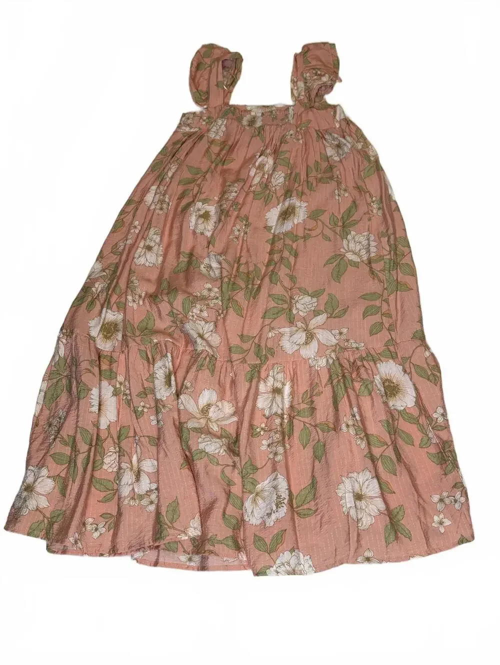 Floral Flutter-Sleeve Maxi Dress Your Summer BFF - Picture 2 of 8